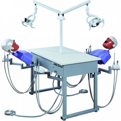 Jingle A4 Dental Double Teaching Manual Control Phantom Dental Simulation Unit