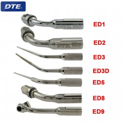 5X Woodpecker DTE Dental Ultrasonic Scaler Endodontics Tips ED1 ED2 ED3 ED5 ED5D ED8 ED9 Fit NSK Satelec