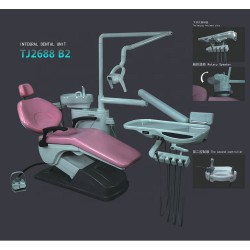 Tuojian TJ2688 B2 Complete Dental Chair Unit Computer Controlled Integral PU Leather