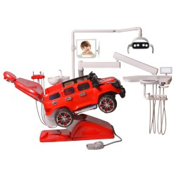 Lovely Car Design Pediatric Dental Chair Dental Chair Unit for Kids Children Q1