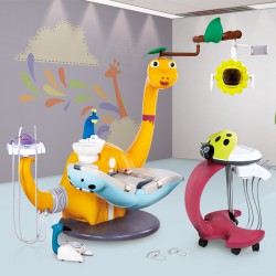 BS-AYC5 Lovely Pediatric Dental Chair Dinosaur Children Dental Unit