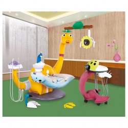 BS-AYC5 Lovely Pediatric Dental Chair Dinosaur Children Dental Unit