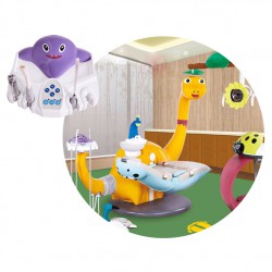 BS-AYC5 Lovely Pediatric Dental Chair Dinosaur Children Dental Unit