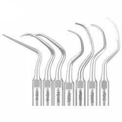 10 Pcs Dental Scaler Scaling Tips PD2L PD2LD PD2R PD2RD PD5 PD6 PD7 PD8 PD10 Compatible with SATELEC NSK DTE GNATU