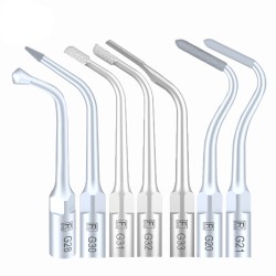 5 Pcs Dental Scaling Tips G20 G21 G30 G31 G32 G33 G35 Compatible with REFINE EMS Woodpecker Scaler Handpiece