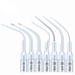 5 Pcs Dental Tips P2L P2R P2LD P2RD P5 P6 P7 P8 P10 P11 P12 P14L Fit Refine EMS Woodpecker Scaler Handpiece