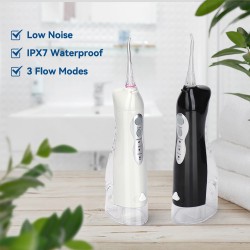 Portable Oral Irrigator USB Rechargeable Dental Water Jet Water Tank Waterproof Home Use