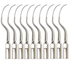 10Pcs Dental Ultrasonic Perio Scaler Tips H3 Fit Satelec DTE Scaler Handpieces