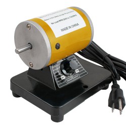 Benchtop Mini Dental Lab Polishing Machine Lathe Mini Desktop Polisher Adjustable Speed