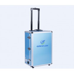 Greeloy Portable Dental Unit with Air Compressor GU-P204 + Triplex Syringe