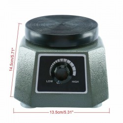 Jintai® JT-14 Dental Lab Round Shaker Oscillator Variable-Intensity Model Vibrator