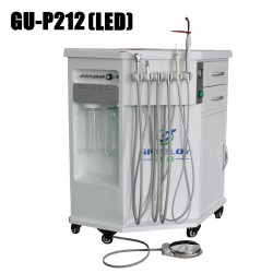 GREELOY® GU-P212 Dental All in One Delivery System Unit+Curing Light+Scaler+Triplex Syring Fiber