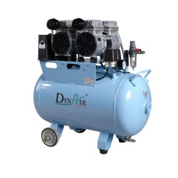 DYNAIR® DA5002 50L Dental Air Compressor Noiseless Oilless 230L/min