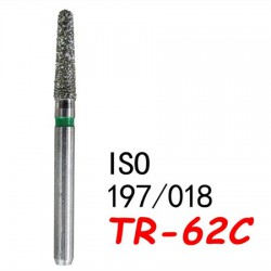 100PCS FG TR-62C Diam Diamond Burs 1.6mm