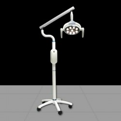 Saab 28W Mobile Stand Dental LED Oral Surgical Light Induction Exam Opertory Lamp P106A-FS