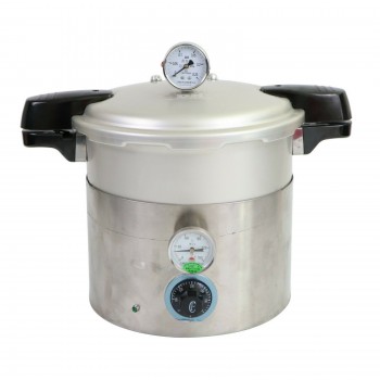 1800W Dental Lab Labortory Autoclave Sterilizer High Pressure Steam Sterilization Pot