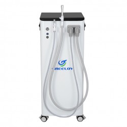 Greeloy 400L/min Portable Moible Dental Suction Unit Vacuum Pump with Strong Suction GSM-400