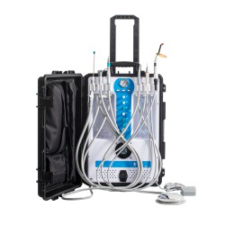 Greeloy® GU-P206S Portable Dental Unit with Air Compressor + Curing Light + Scaler 2/4H