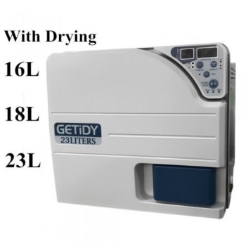 Getidy 18-23L Dental Digital Autoclave Sterilizer Vacuum Steam Class N with Drying Function