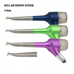 Dental Air Jet Prophy Air-flow Polisher Hygiene Handpiece 4 Holes