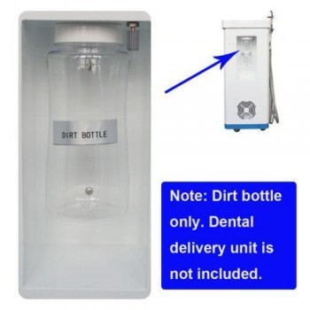 1Pcs Rlacement Spare Dirt Bottle for Greeloy GU-P209 Mobile Dental Delivery Cart Unit