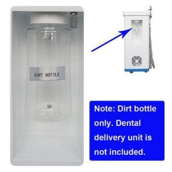 1Pcs Rlacement Spare Dirt Bottle for Greeloy GU-P209 Mobile Dental Delivery Cart Unit