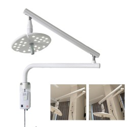 KWS KD-2018B-1 Wall-Mounted Dental Surgical LED Lamp Shadowless Exam Light Touch Switch