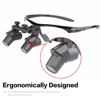 DY-119 4.0X 450mm Ergonomic Medical Dental Binocular Loupe Magnifier Ergo Magnifying Glasses