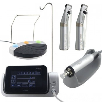 COXO C-Sailor Pro Dental Implant System Surgical Brushless Motor with 2Pcs Fiber Optic Contra-angle