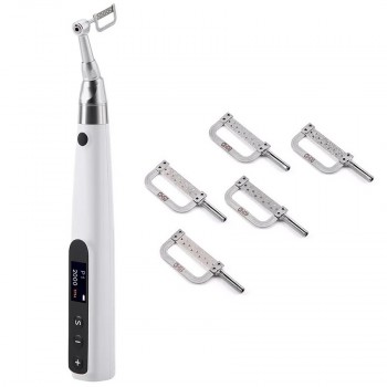 Dental Electric Reduction Orthodontic Interproximal Handpiece IPR Kit with 5Pcs Strips