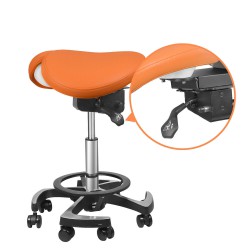 Ergonomic Dental Assistant Stool Assistant Operator Stool Doctor Saddle Chair