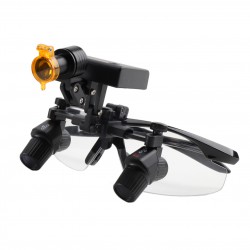 4.0X 450mm Ergonomic Ergo Surgical Loupe Ergo Magnifying Glasses + 5W Wireless LED Headlight