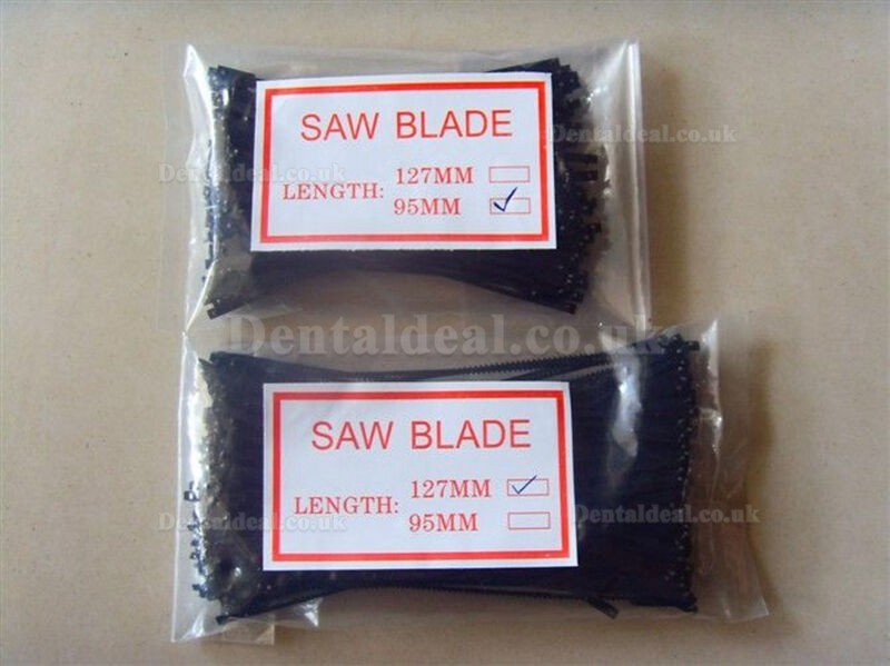 100 Pcs Dental Lab short Plaster Saw Blades 95mm/127mm