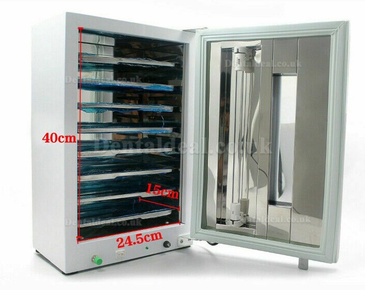 27L Dental Medical UV Sterilizer Tool Steilization Cabinet with Timer LED Digital Display