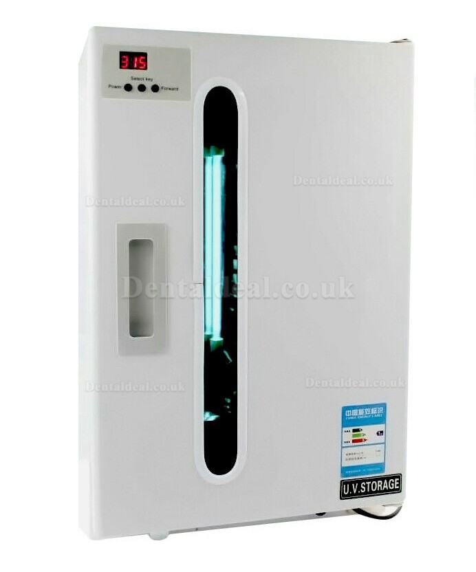 27L Dental Medical UV Sterilizer Tool Steilization Cabinet with Timer LED Digital Display