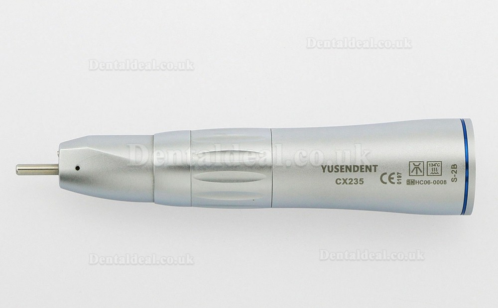 YUSENDENT® COXO CX235-2B Dental Inner Channel E-Type Latch Straight Angle Cone Nose Handpiece