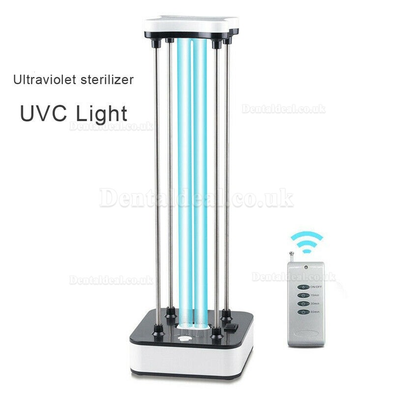 36W UV Sterilizer Timer Remote Control Ultraviolet Light Ozone UVC Ozone Disinfection Lamps