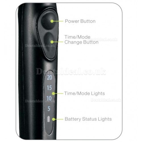 3H® Xlite 3 Dental Smart LED Wireless Powerful Curing Light 1100mw/cm