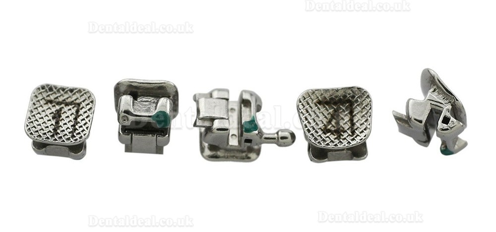 Dental Metal Self Ligating Brackets Braces Buccal Tubes 1st 2nd Molar & Tool Standard Torque MBT 022 3 Ormco Damon Q Type