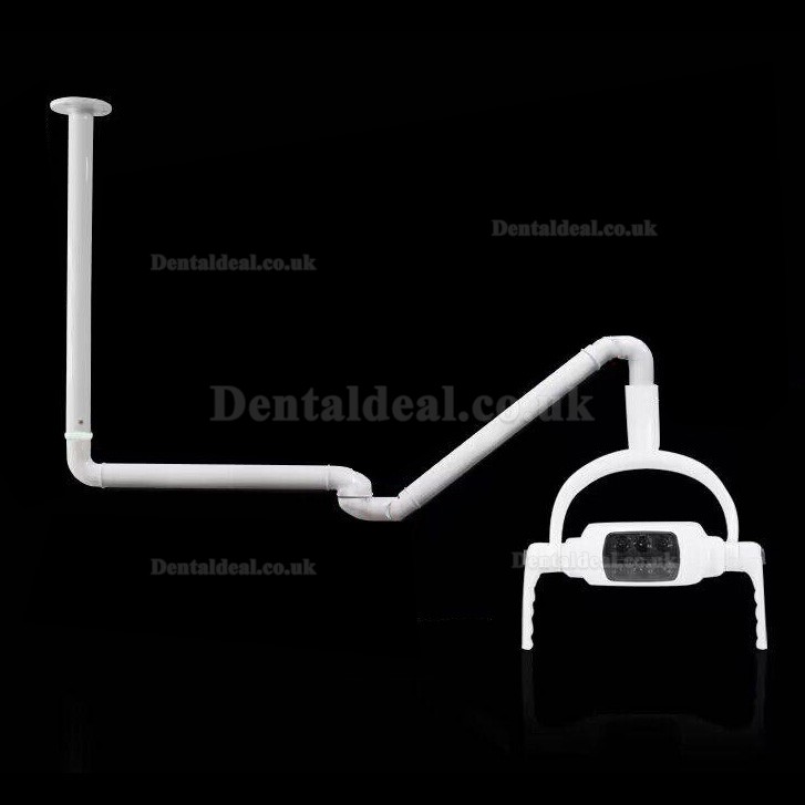 Ceiling-mounted Dental Light Oral LED Operating Lamp Exam Surgical Shadowless 6 LED Lens With Arm