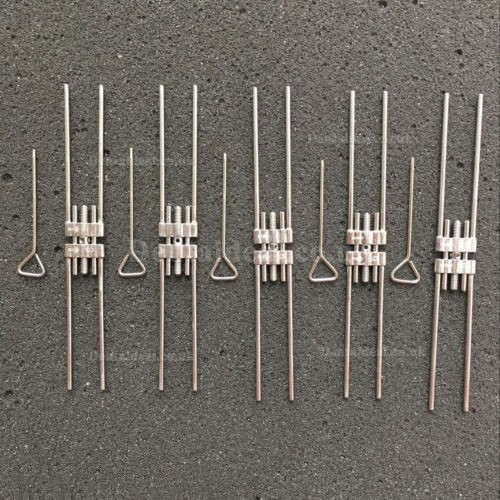 5 Set 13mm Dental Orthodontic Expansion Screws for Frame Type Stainless Steel