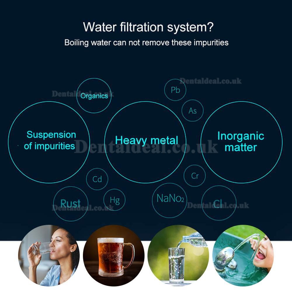 4L Dental Water Distiller Purifier Filter Distilled Water Filter Machine Stainless Steel