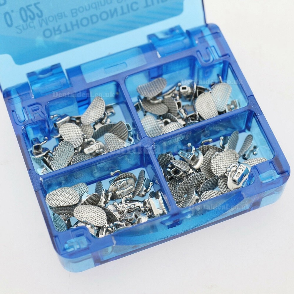 20 Set Orthodontic Bondable Buccal Tubes Roth 022 2nd Molar Non-Convertible