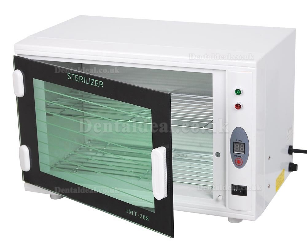 8L UV Tool Sterilizer Cabinet with Timer Sterilization Dental Tool Facial Skin Beauty Salon Equipment