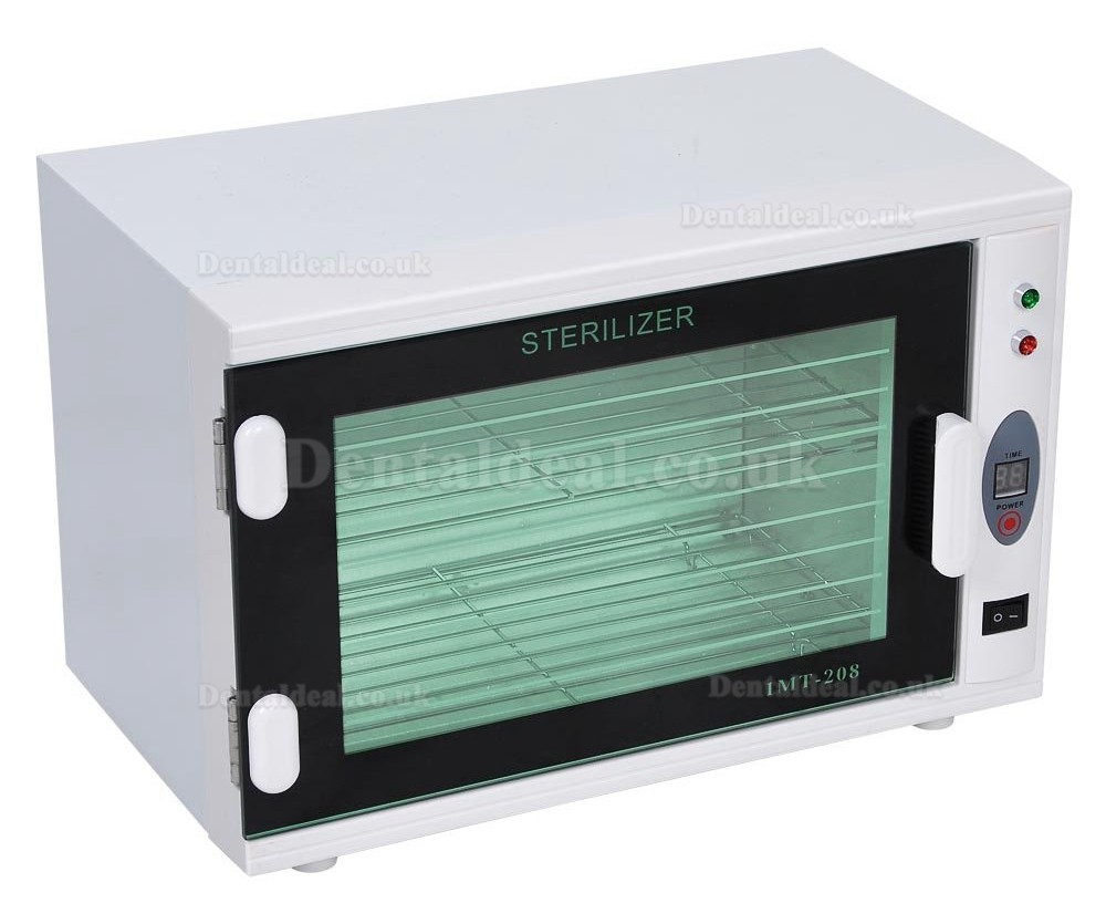 8L UV Tool Sterilizer Cabinet with Timer Sterilization Dental Tool Facial Skin Beauty Salon Equipment