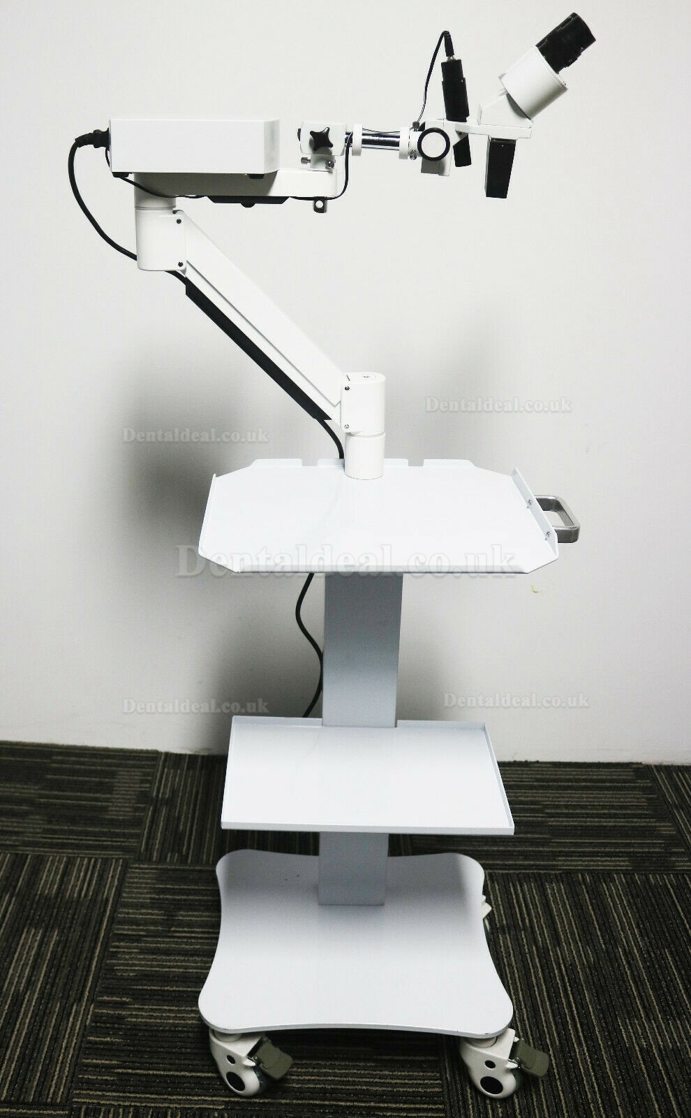 Dental Surgical Operating Microscope with 5W LED Light＆Trolley Cart Unit for ENT