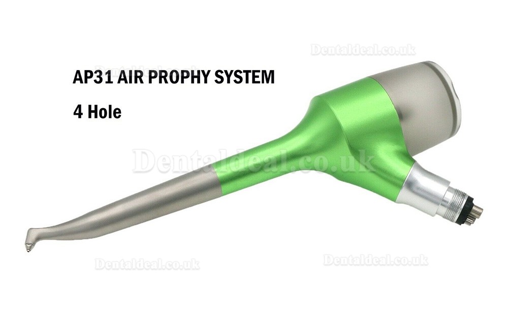 Dental Air Jet Prophy Air-flow Polisher Hygiene Handpiece 4 Holes