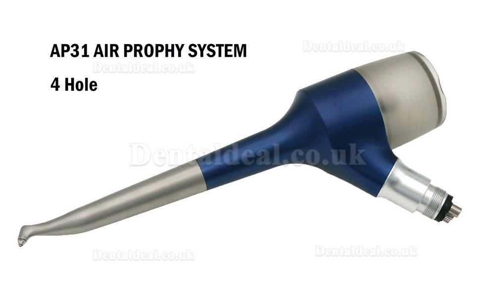 Dental Air Jet Prophy Air-flow Polisher Hygiene Handpiece 4 Holes