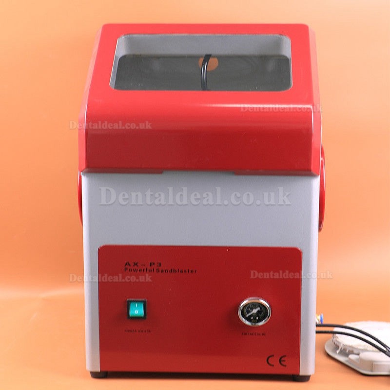 Dental Lab Recyclable Sandblaster Machine Lab Equipment Dust Free AX-P3