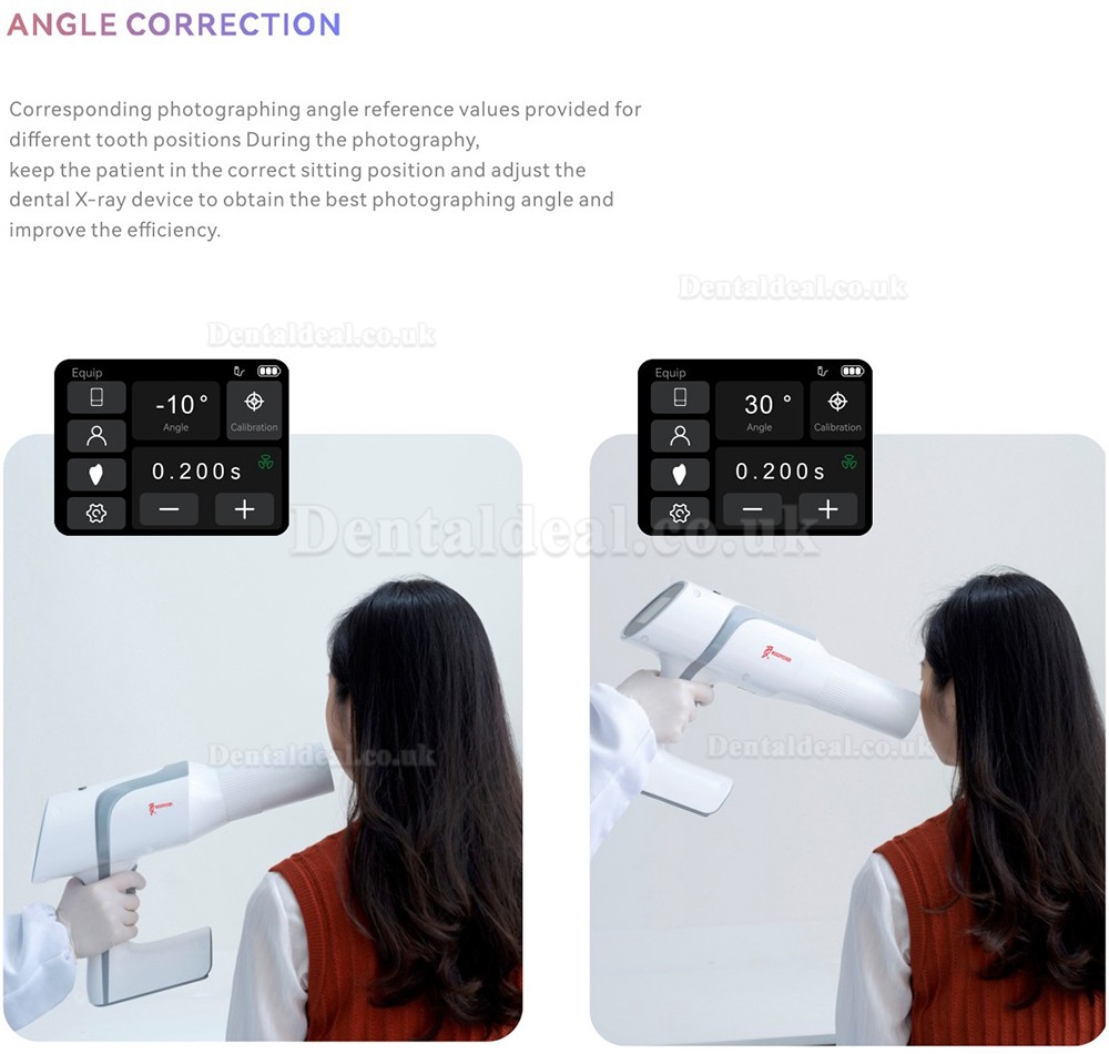 Woodpecker Ai Ray Portable Dental X-Ray Machine Touch Screen Constant DC High Frequency